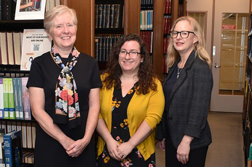 Mass Eye and Ear librarians